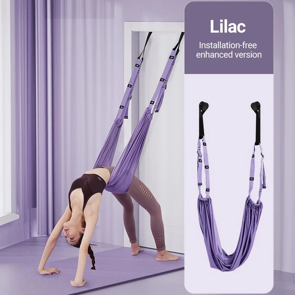 Aerial Yoga Strap Hammock Swing