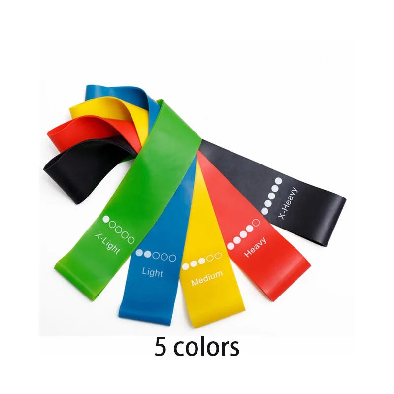 5-Piece Yoga Resistance Bands Set