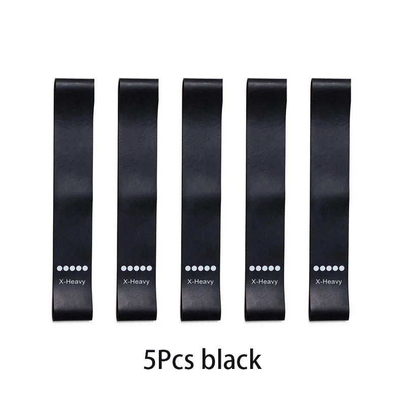 5-Piece Yoga Resistance Bands Set