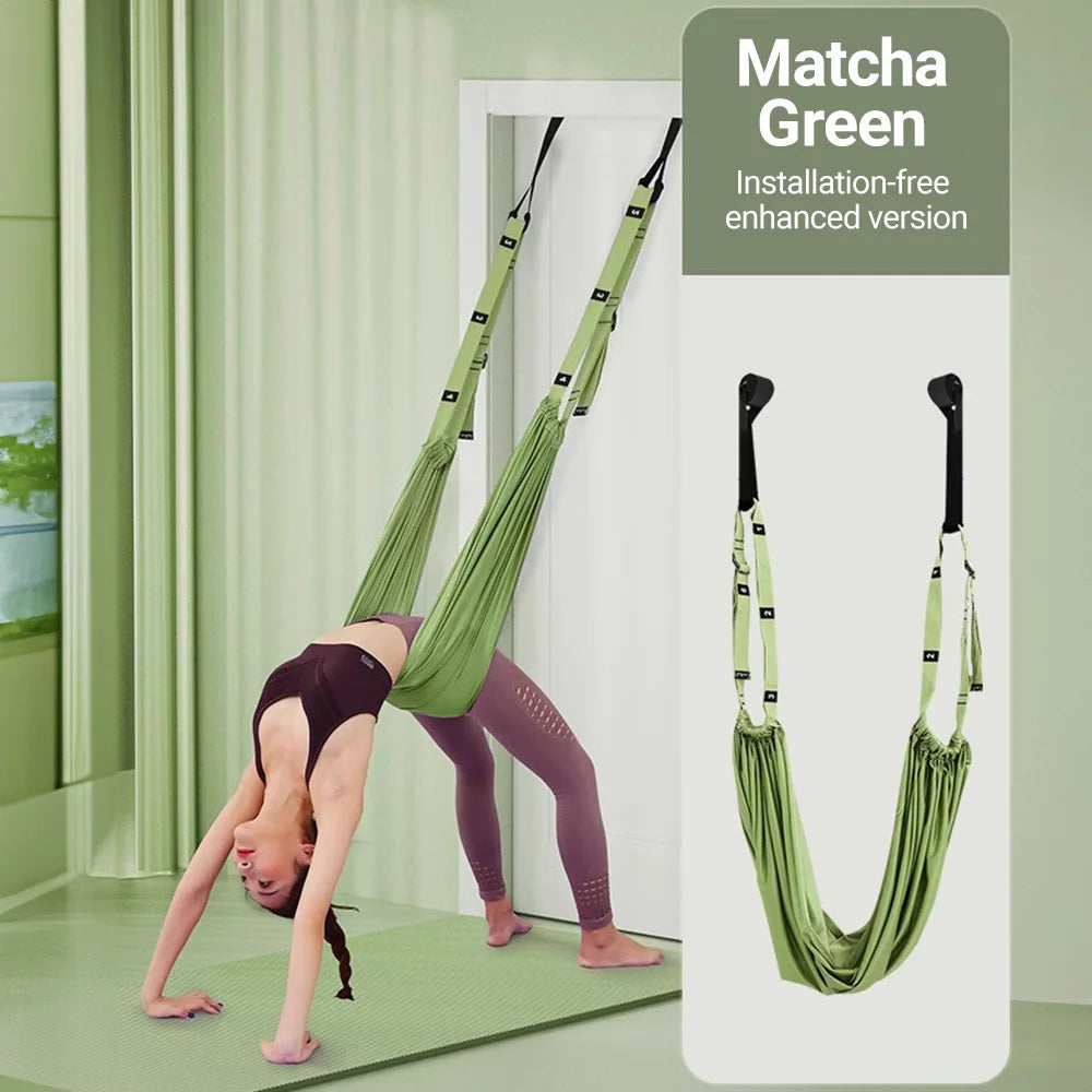 Aerial Yoga Strap Hammock Swing