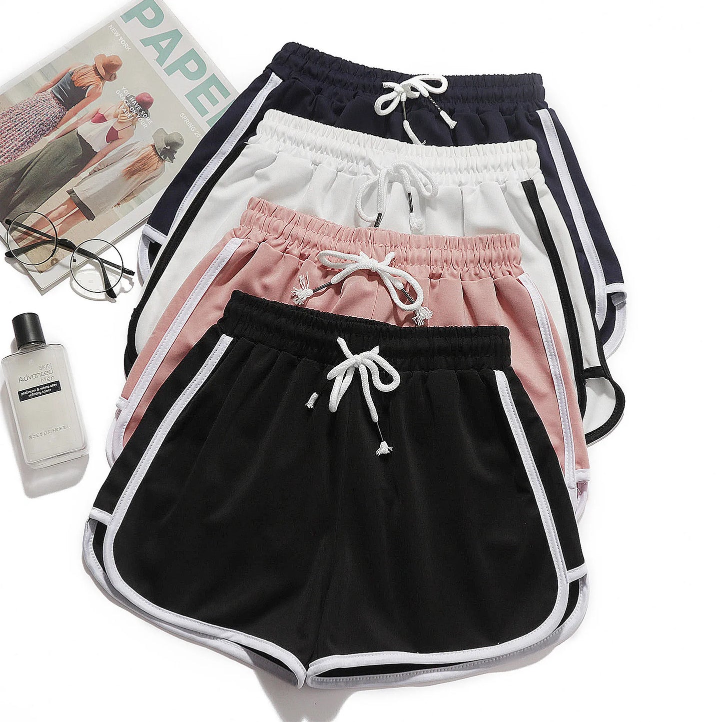 Elastic Waist Breathable Sports Shorts