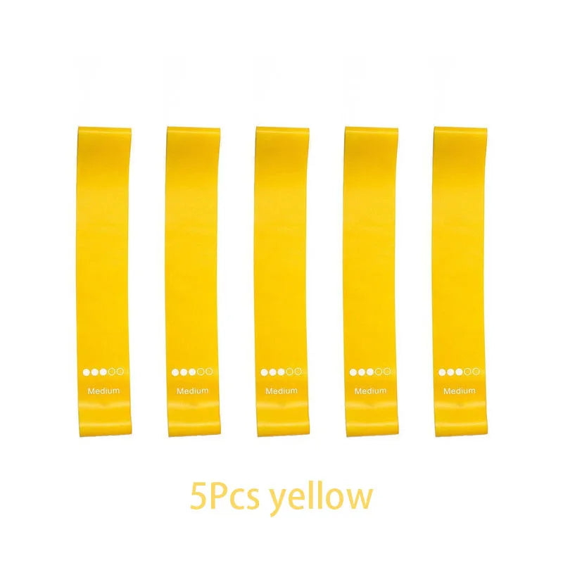 5-Piece Yoga Resistance Bands Set