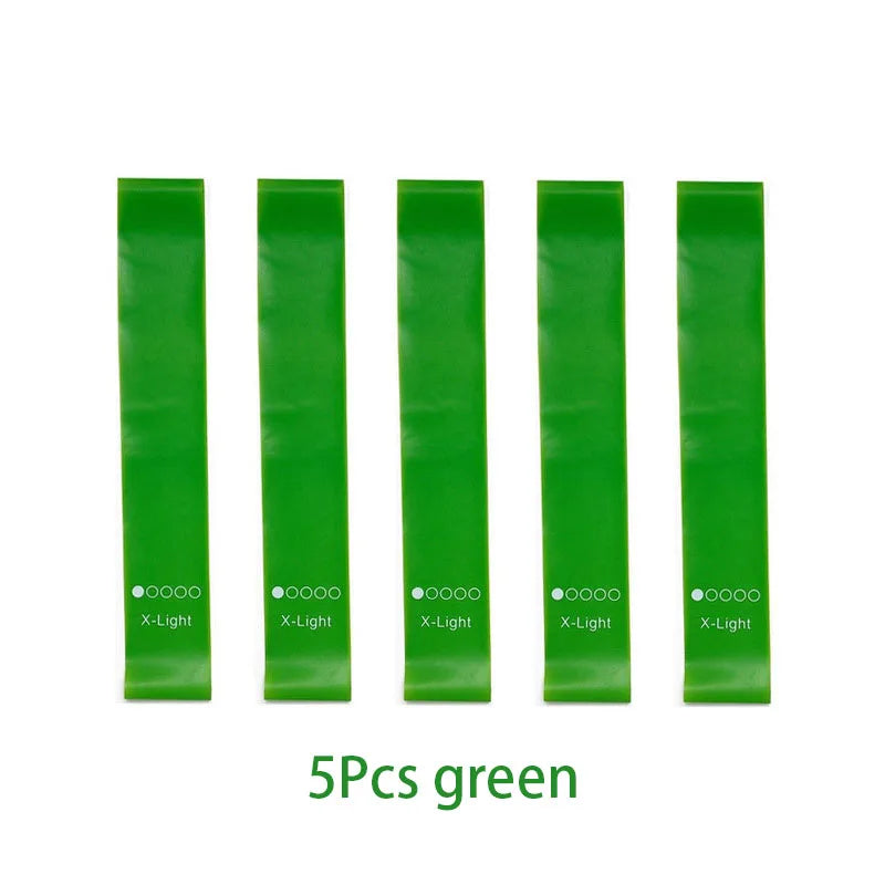 5-Piece Yoga Resistance Bands Set