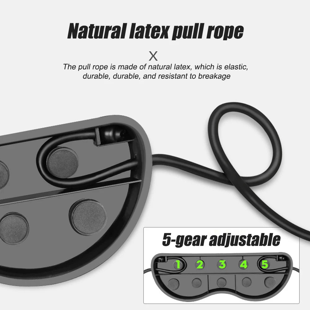 Ab Wheel Roller with Resistance Bands,