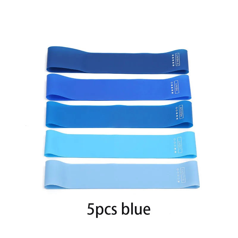 5-Piece Yoga Resistance Bands Set