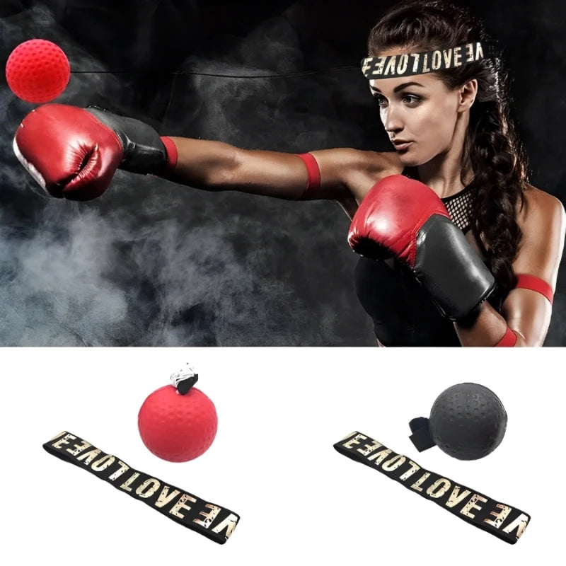 Head-Mounted MMA Boxing Speed Ball
