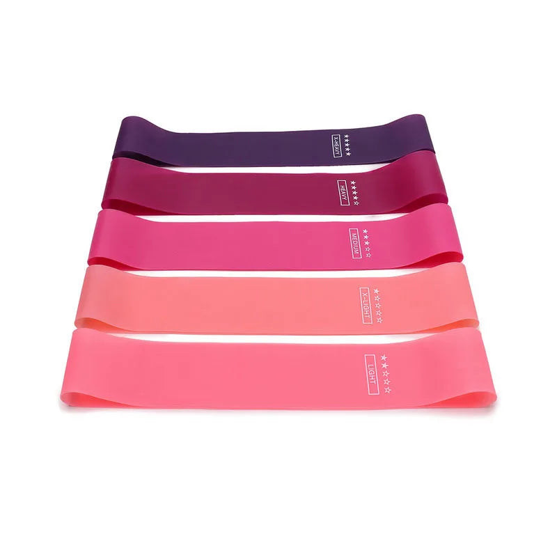 5-Piece Yoga Resistance Bands Set