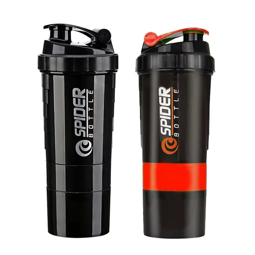 3-Layer Protein Shaker Bottle