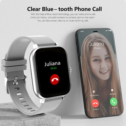 Health Monitor Bluetooth Call Waterproof Fitness Watch