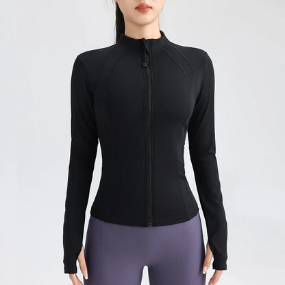 Full-Zip Yoga Jacket