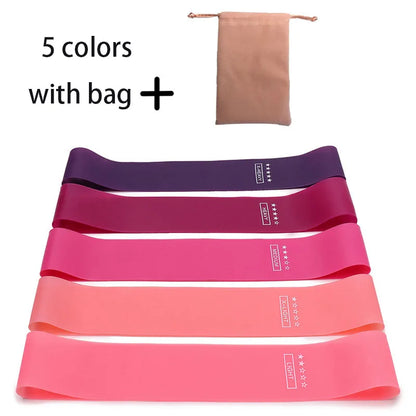 5-Piece Yoga Resistance Bands Set