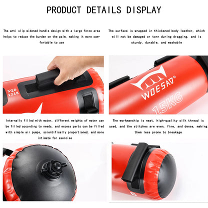Portable WOSWEIR Inflatable Water Weight Bag
