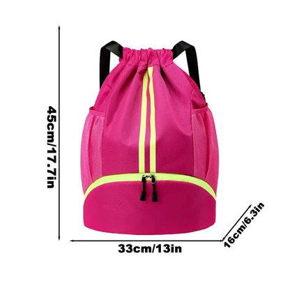 Foldable Waterproof Gym Backpack Sports Bag