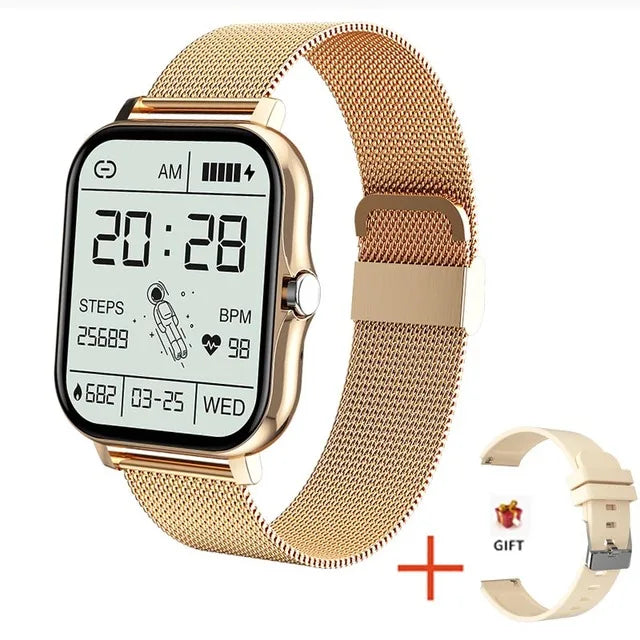 Health Monitor Bluetooth Call Waterproof Fitness Watch