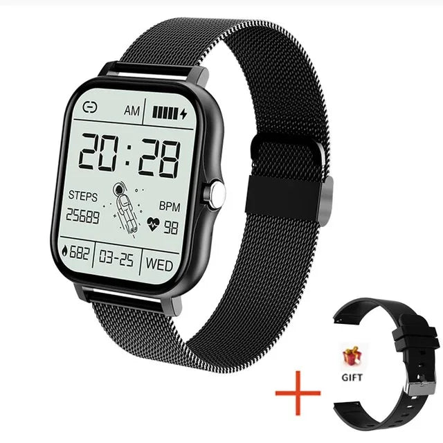 Health Monitor Bluetooth Call Waterproof Fitness Watch