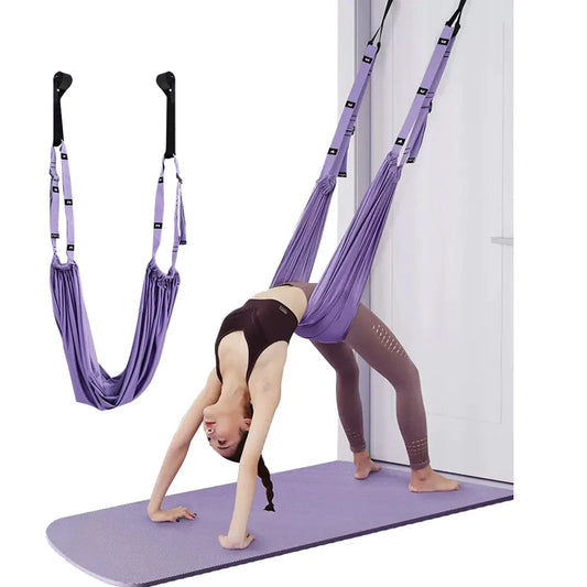 Aerial Yoga Strap Hammock Swing