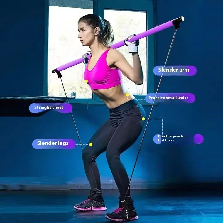 Multi-Functional Pilates Stick
