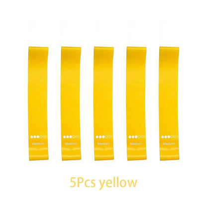 5-Piece Yoga Resistance Bands Set