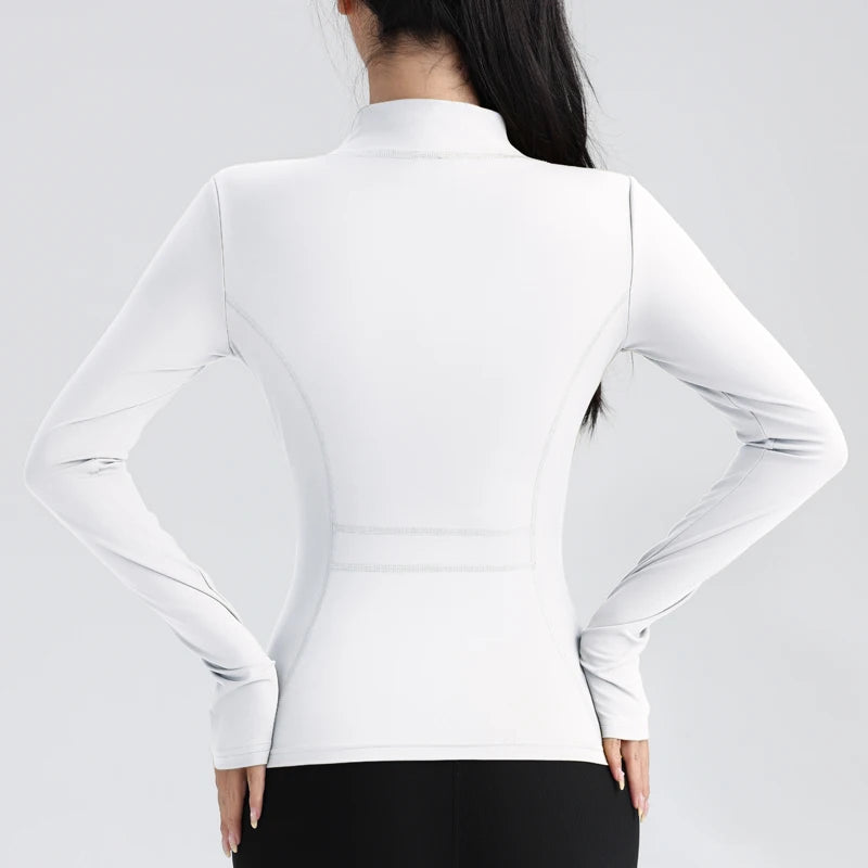 Full-Zip Yoga Jacket