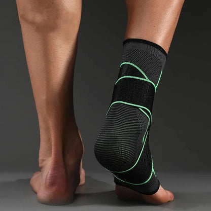 Pressurized Ankle Support Brace Elastic Strap