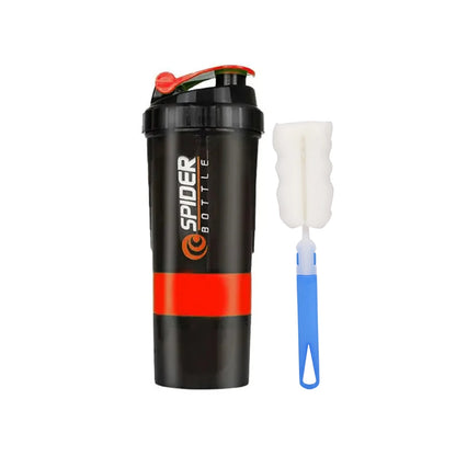 3-Layer Protein Shaker Bottle