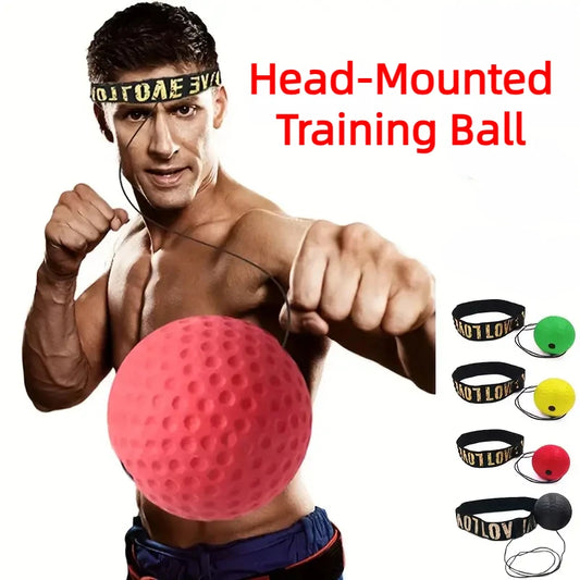 Head-Mounted MMA Boxing Speed Ball