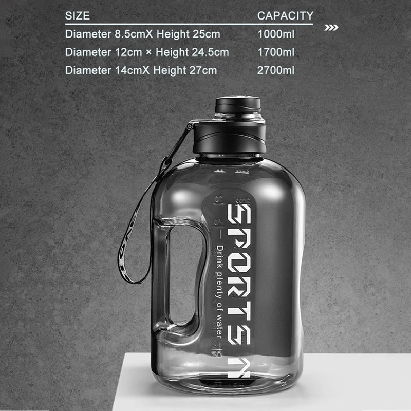 Super Large Capacity Hiking Water Bottle