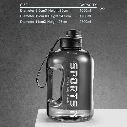 Super Large Capacity Hiking Water Bottle