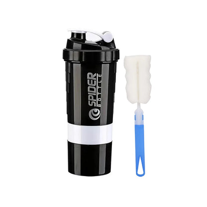 3-Layer Protein Shaker Bottle